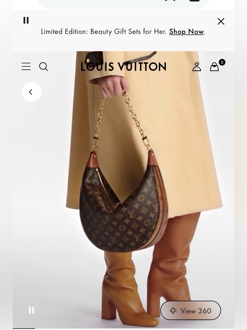 LV Loop Hobo - Picture 5 of 5